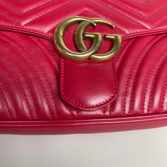 Gucci Marmont 26 Red - Picture 3 of 9